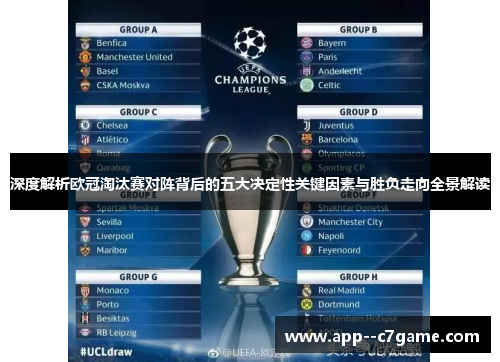 深度解析欧冠淘汰赛对阵背后的五大决定性关键因素与胜负走向全景解读