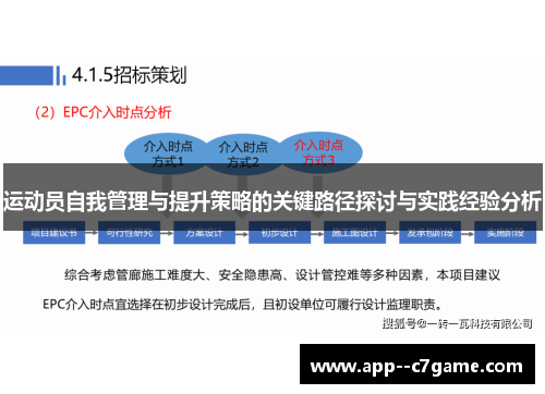 运动员自我管理与提升策略的关键路径探讨与实践经验分析